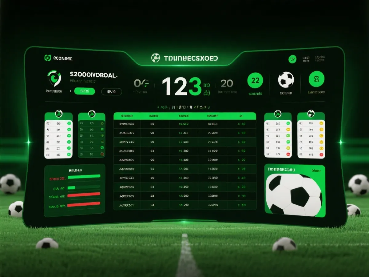 世界盃小組積分榜示意