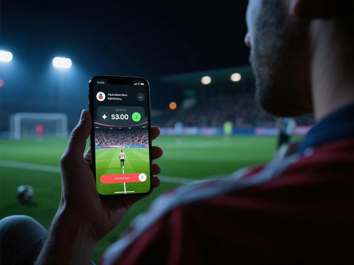 行動觀賽情境示意圖